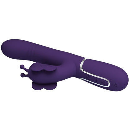 Comprar Pretty Love Vibrador Rabbit Multifunción 4 En 1 Morado – Diseño Elegante Con 7 Configuraciones De Placer-Noxtic