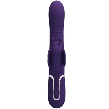 Comprar Pretty Love Vibrador Rabbit Multifunción 4 En 1 Morado – Diseño Elegante Con 7 Configuraciones De Placer-Noxtic