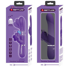 Pretty Love Vibrador Rabbit Multifunción 4 En 1 Morado – Diseño Elegante Con 7 Configuraciones De Placer