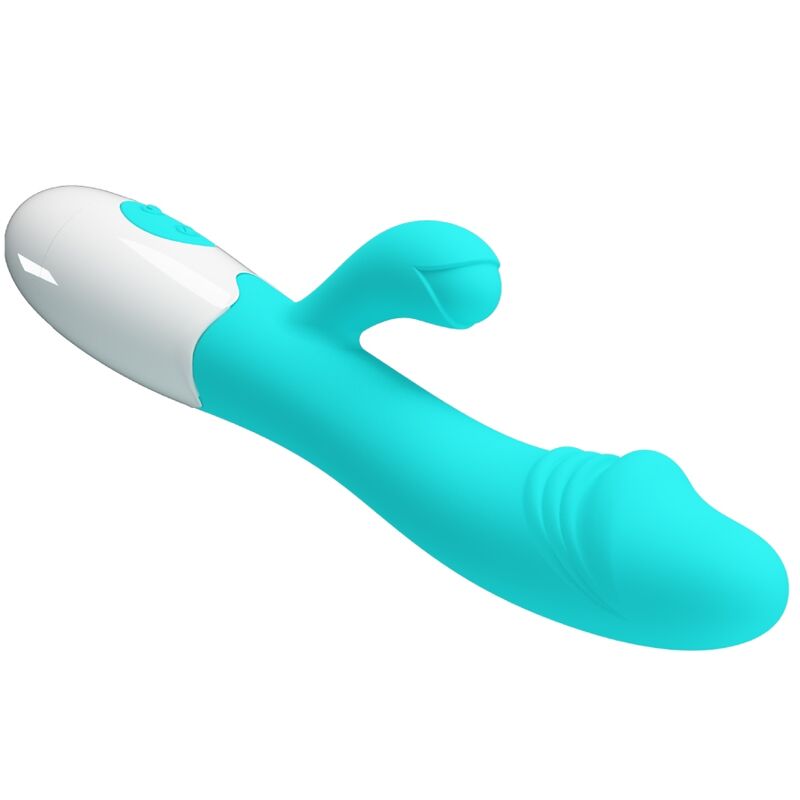 Pretty Love Snappy Aqua Green G-Spot Vibrator – Stimolatore innovativo con vibrazione potente per un benessere intenso