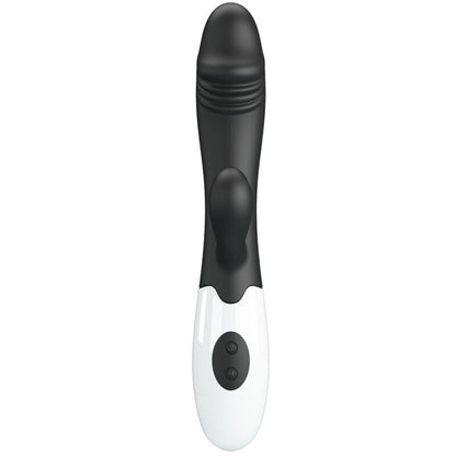 Comprar Pretty Love Snappy Vibrador Negro – Estimulador Con Diseño Ergonomico Para Placer Intenso-Noxtic