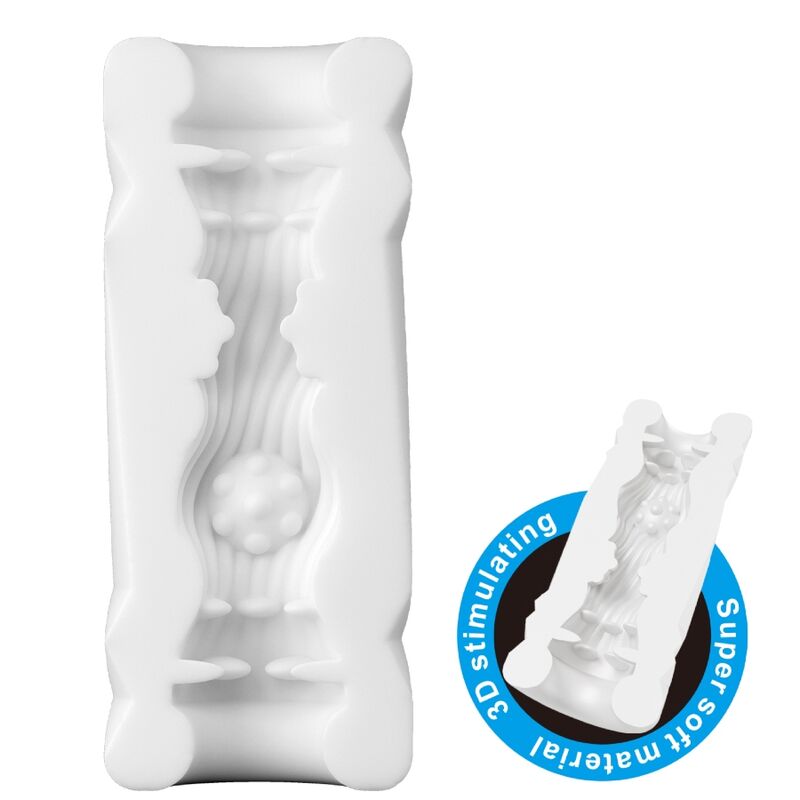 Pretty Love 3D Masturbator Modello 2 – Design discreto per un'esperienza di piacere unica
