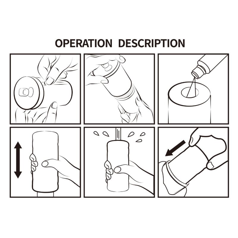 Pretty Love 3D Masturbator Modello 2 – Design discreto per un'esperienza di piacere unica