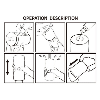 Pretty Love 3D Masturbator Modello 2 – Design discreto per un'esperienza di piacere unica