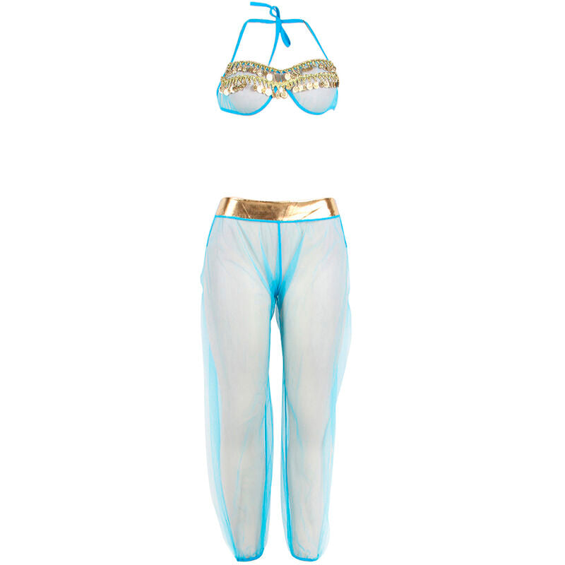 SUBBLIME India Style Set Lingerie Blu SM – Eleganza Comoda per il Tuo Stile Personale