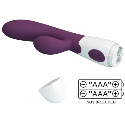 PRETTY LOVE Alvis Vibrador Rabbit Morado – Diseño Elegante Con Estimulación Del Punto G