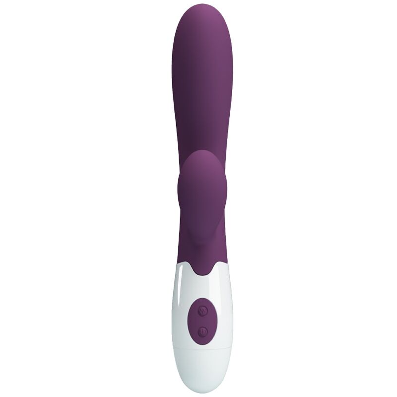 PRETTY LOVE Alvis Vibrador Rabbit Morado – Diseño Elegante Con Estimulación Del Punto G