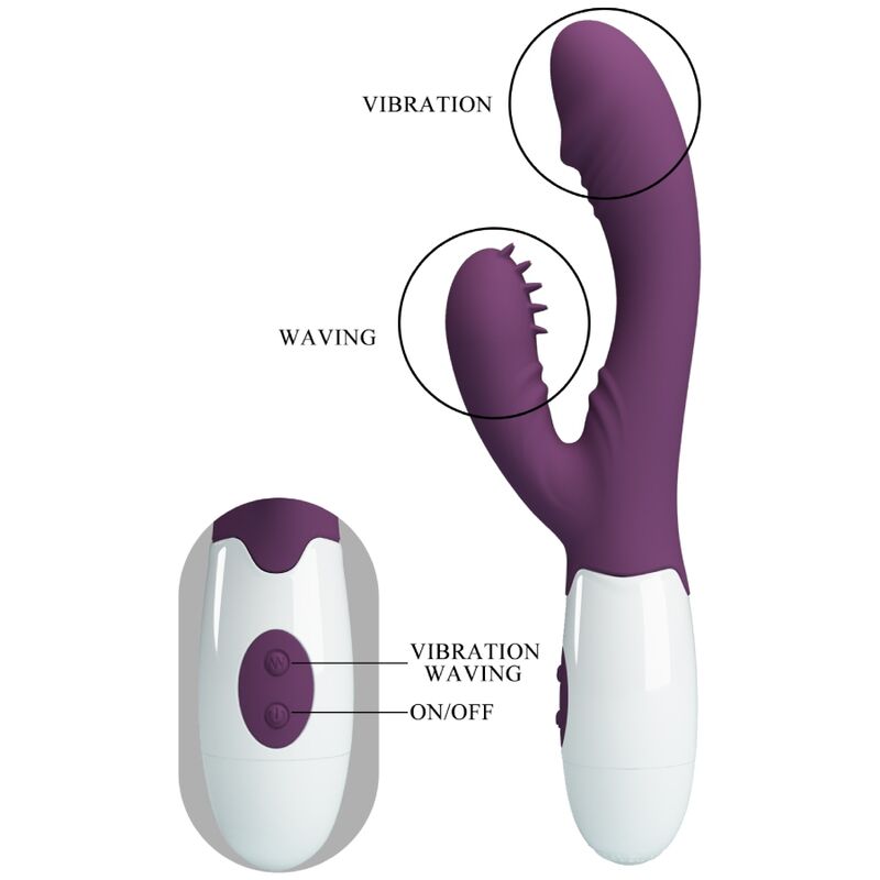 Pretty Love Andre Vibrador Rabbit – Estimulador Ergonómico Para Placer Agradable