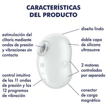 Satisfyer Cutie Ghost Vibrador Lay-On Blanco – Diseño Encantador Con Tecnología Avanzada Para Placer Personal