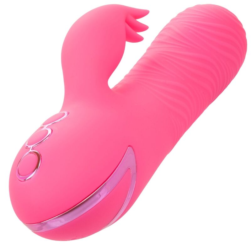Comprar CALEXOTICS Sacramento Sweetie Vibrador Rabbit Rosa – Estimulador Dual Con Potente Vibración Y Rotación-Noxtic