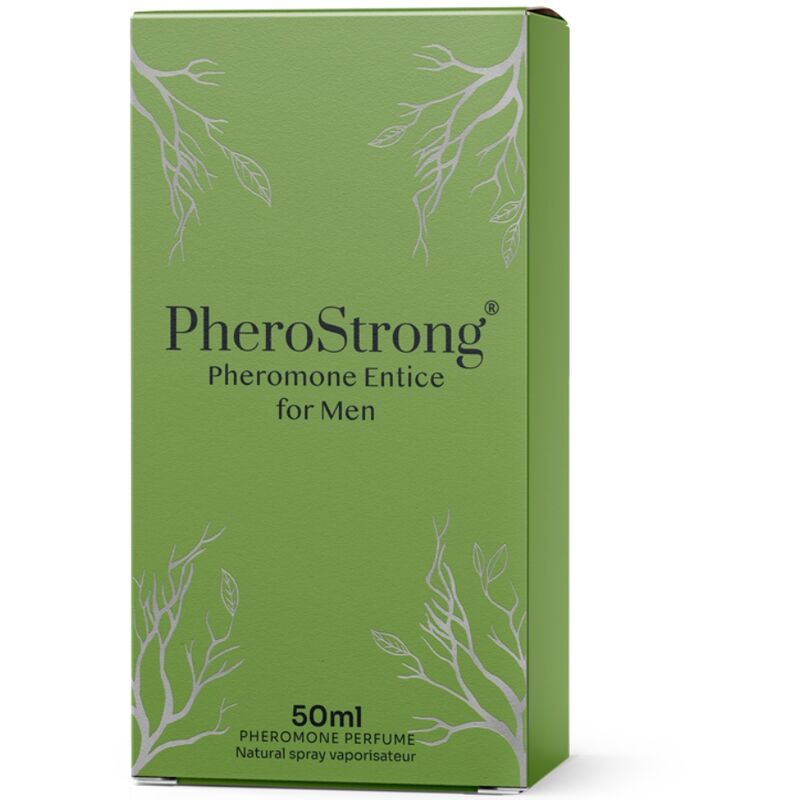 PHEROSTRONG Perfume Con Feromonas Entice Para Hombre 50 Ml – Aroma Atractivo Para Conexiones Únicas