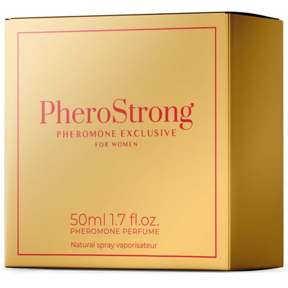 PHEROSTRONG Perfume Con Feromonas Para Mujer 50 Ml – Atracción Aumentada Con Aroma Seductor