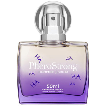 PHEROSTRONG Perfume Con Feromonas J 50 Ml – Fragancia Atractiva Para Aumentar La Confianza Personal