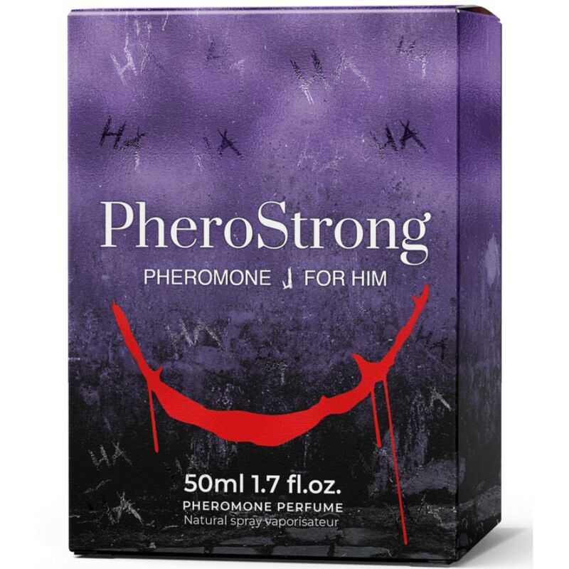 PHEROSTRONG Perfume Con Feromonas J 50 Ml – Fragancia Atractiva Para Aumentar La Confianza Personal