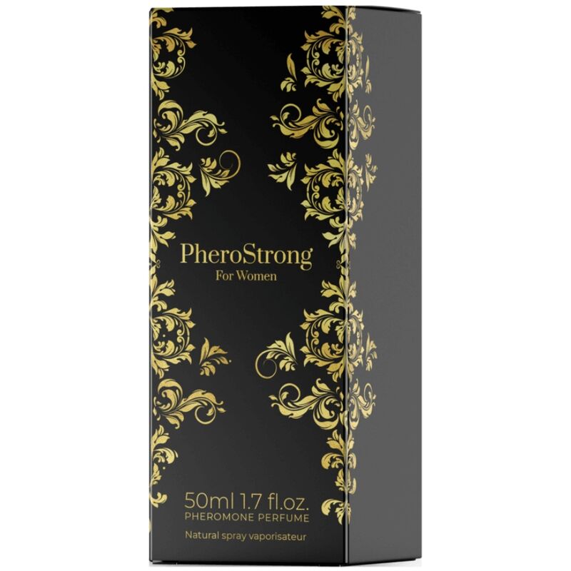 PHEROSTRONG Perfume Con Feromonas Para Mujer 50 Ml – Aroma Atractivo Que Realza Tu Confianza
