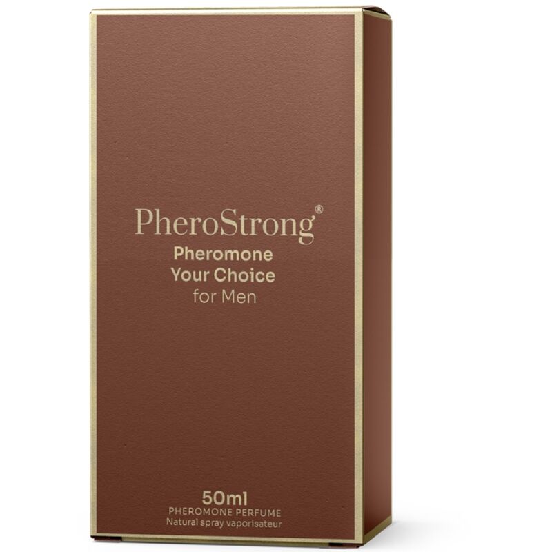 PHEROSTRONG Perfume Con Feromonas Your Choice Para Hombre 50 Ml – Fragancia Moderna Con Elegancia Y Frescura