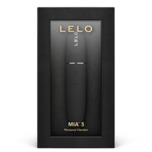 LELO MIA 3 Vibrador Personal Negro – Diseño Elegante Y Recargable Para Placer Discreto
