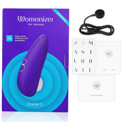 WOMANIZER - STARLET 3 INDIGO CLITORIS STIMULATOR