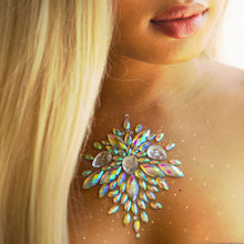 Gioiello adesivo per il corpo Celestial di Leg Avenue - Design iridescente per uno stile da festival unico