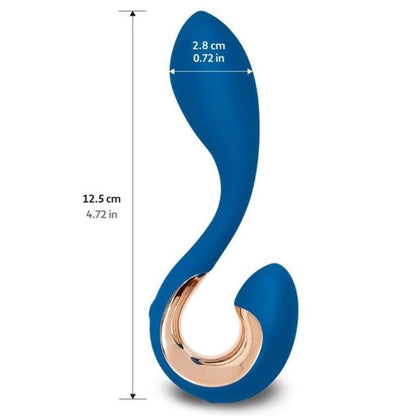 G-VIBE GPOP 2 Indigo Blue – Vibratore ergonomico per il piacere condiviso