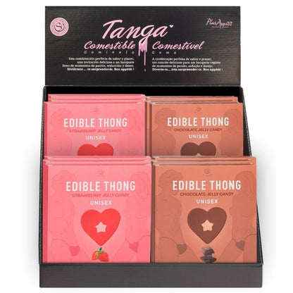 SECRET PLAY Tanga Gominola Fresa – Ropa Íntima Comestible Con Sabor Divertido