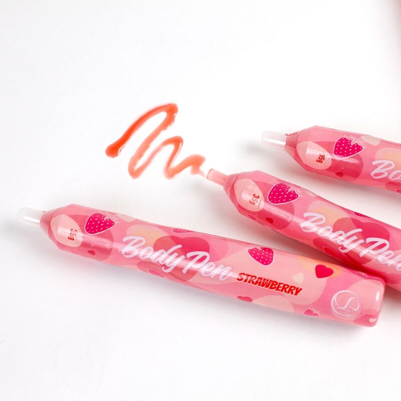 SECRET PLAY - BODY PEN FRESA-SECRETPLAY COSMETIC-Noxtic