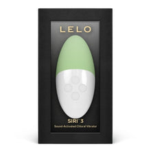 LELO Siri 3 Pistachio Cream – Masajeador Innovador Con Tecnología SoundSense Para Estimulación Personalizada
