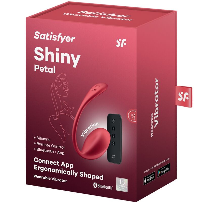 Satisfyer Shiny Petal – Estimulador Ergonómico Con Control Remoto Bluetooth