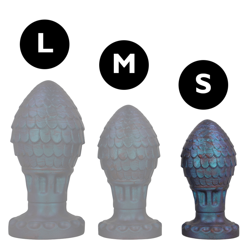 Plug anale EPIC Vrakos Dragon Egg taglia S – Design innovativo per un piacere intimo esplorativo