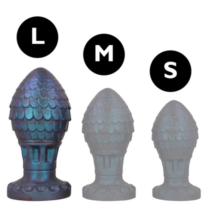 Vrakos Plug Anal Huevo Dragón Talla L – Diseño Innovador Para Experiencias Únicas De Placer