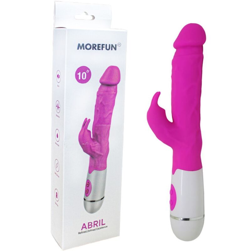 Armony Abril Vibrador Rabbit Rosa – Diseño Ergonómico Con 16 Patrones De Vibración