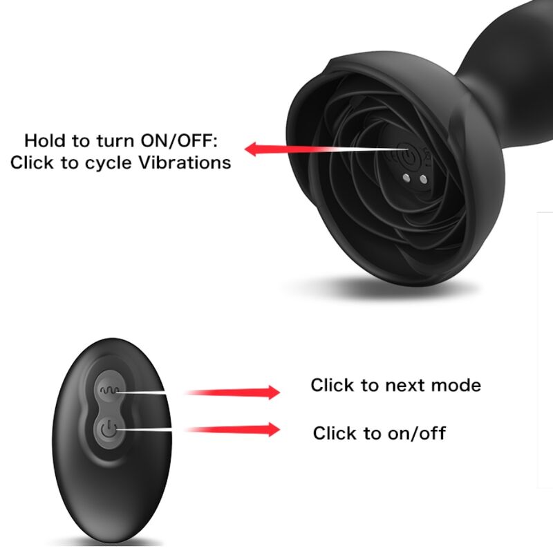 ARMONY Extreme A Bloom Pink – Vibratore e plug anale con telecomando per un'esperienza sensoriale intensa