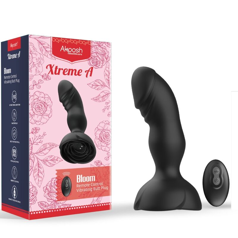 ARMONY Extreme A Bloom Pink – Vibratore e plug anale con telecomando per un'esperienza sensoriale intensa