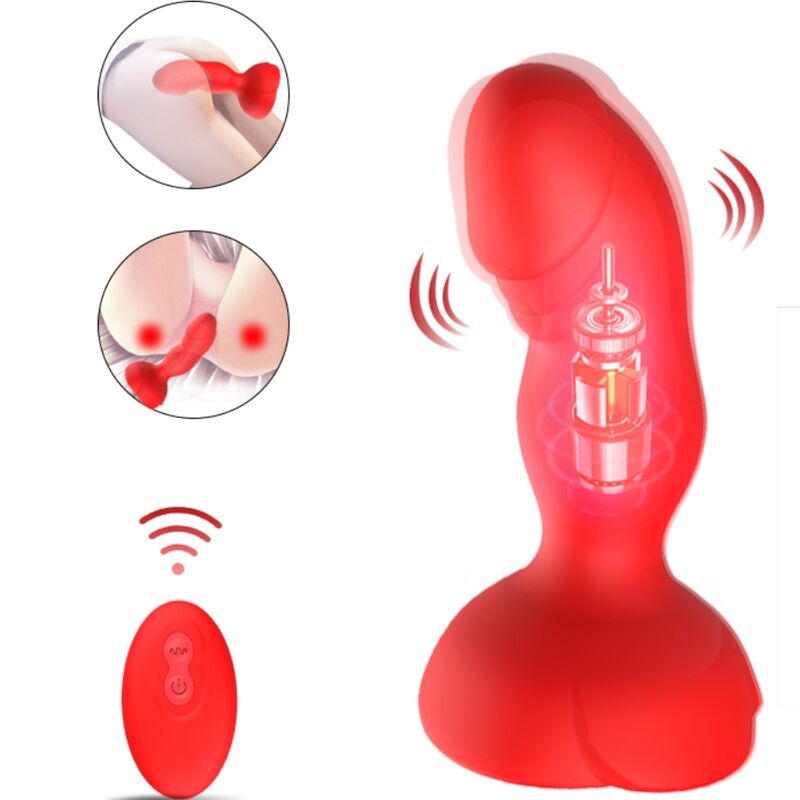 ARMONY Extreme A Bloom Pink – Vibratore con telecomando e plug anale per un'esperienza sensoriale migliorata
