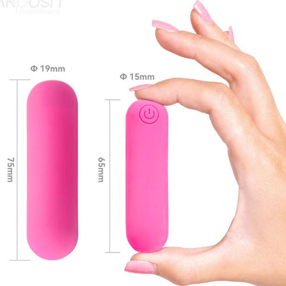 Comprar ARMONY Splash Haha Bala Vibradora Rosa – Silicona Médica Con 10 Modos De Vibración-Noxtic
