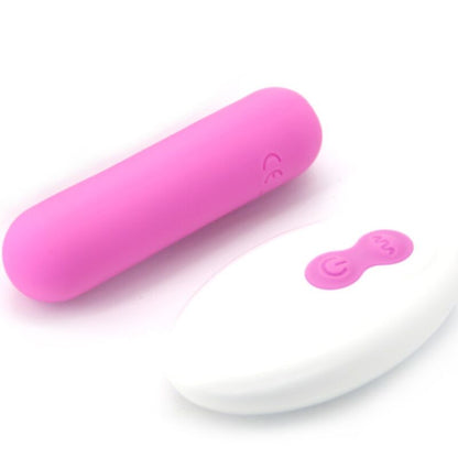 ARMONY - SPLASH JOLINE SILICONE VIBRATING BULLET REMOTE CONTROL 10 VIBRATIONS 65 X 15 CM PINK