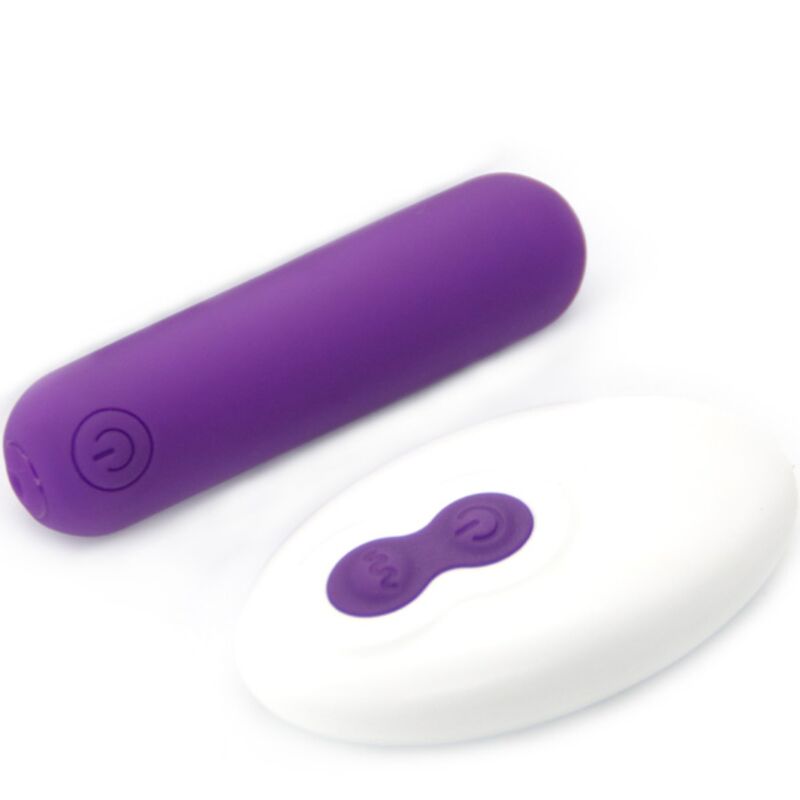 ARMONY - SPLASH JOLINE SILICONE VIBRATING BULLET REMOTE CONTROL 10 VIBRATIONS 6.5 X 1.5 CM PURPLE