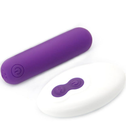 ARMONY - SPLASH JOLINE SILICONE VIBRATING BULLET REMOTE CONTROL 10 VIBRATIONS 6.5 X 1.5 CM PURPLE