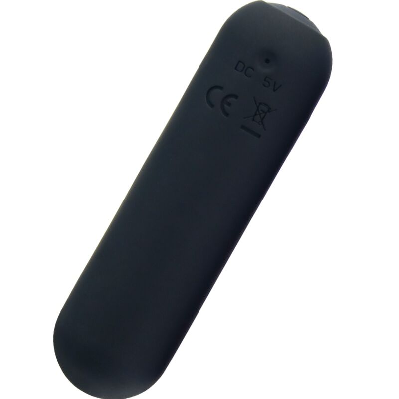ARMONY - SPLASH JOIE SILICONE VIBRATING BULLET REMOTE CONTROL 10 VIBRATIONS 75 X 19 CM BLACK