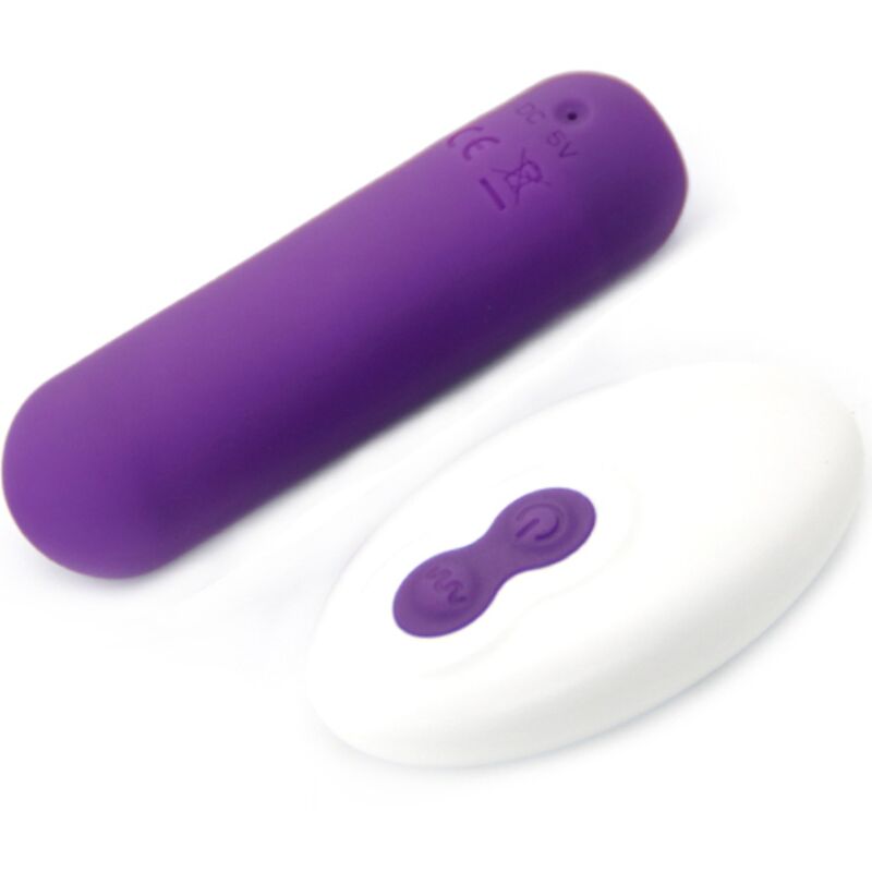 ARMONY - SPLASH JOIE SILICONE VIBRATING BULLET REMOTE CONTROL 10 VIBRATIONS 75 X 19 CM PURPLE