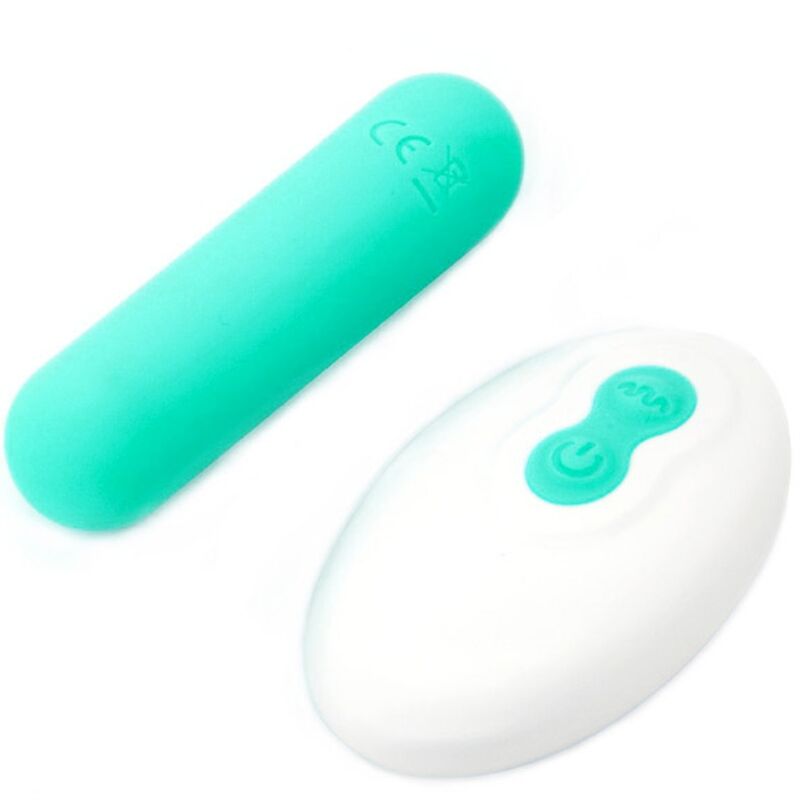 ARMONY - SPLASH JOLINE SILICONE VIBRATING BULLET REMOTE CONTROL 10 VIBRATIONS 65 X 15 CM GREEN