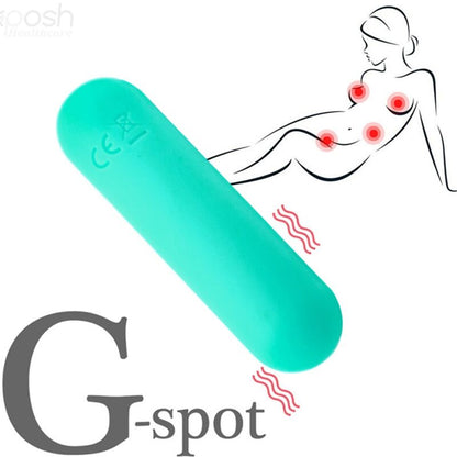 ARMONY - SPLASH JOLINE SILICONE VIBRATING BULLET REMOTE CONTROL 10 VIBRATIONS 65 X 15 CM GREEN