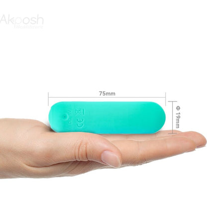 ARMONY - SPLASH JOIE SILICONE VIBRATING BULLET REMOTE CONTROL 10 VIBRATIONS 75 X 19 CM GREEN