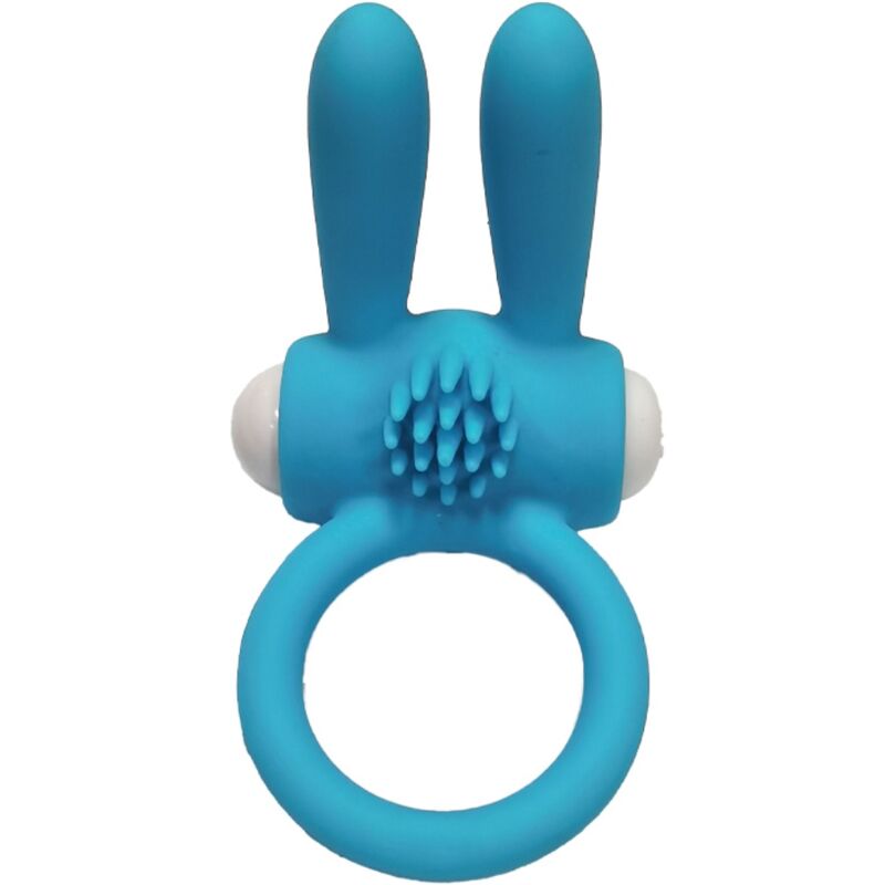 ARMONY Mr Bunny Anello Vibrante in Silicone Verde – Design Elegante con Silicone Medico Ipoallergenico