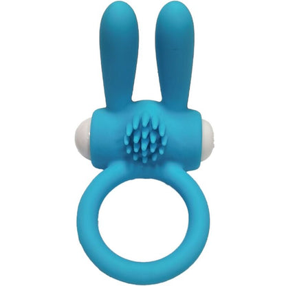 ARMONY Mr Bunny Anello Vibrante in Silicone Verde – Design Elegante con Silicone Medico Ipoallergenico