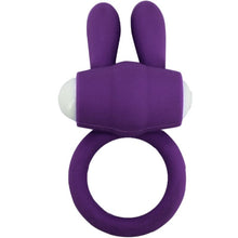 ARMONY Mr Bunny Anillo Vibrador Púrpura – Silicona Médica Hipoalergénica Para Comodidad Sensual