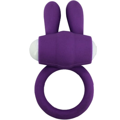ARMONY Mr Bunny Anillo Vibrador Púrpura – Silicona Médica Hipoalergénica Para Comodidad Sensual