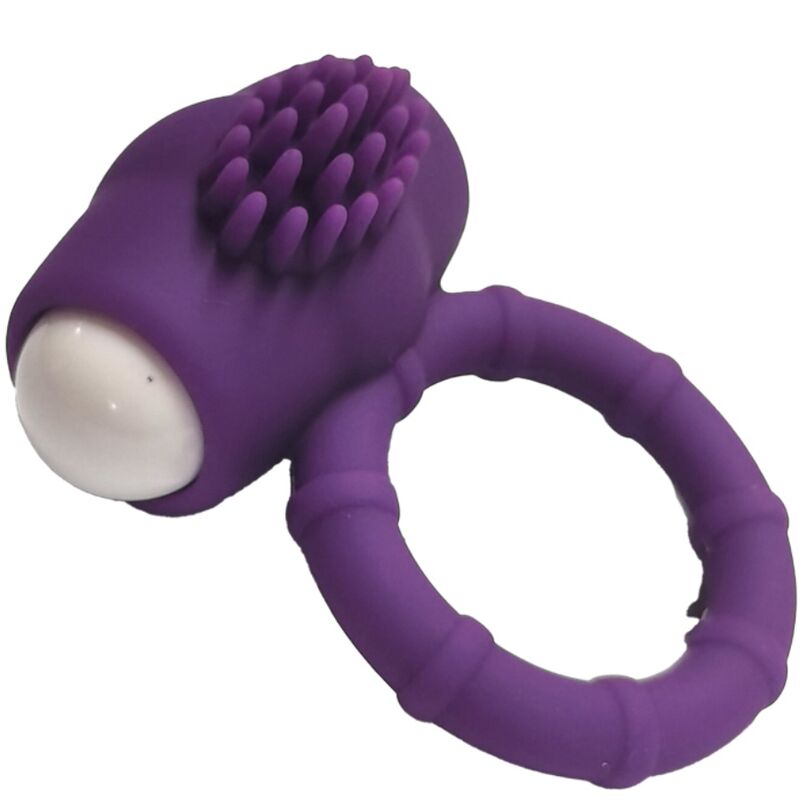 Anello vibrante ARMONY Power O Purple – Silicone medico per comfort e piacere intenso