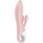 SATISFYER - AIR PUMP BUNNY 3 INFLATABLE VIBRATING RABBIT PINK