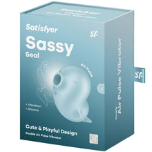 Satisfyer Sassy Seal Blue – Stimolatore ricaricabile con design innovativo e tecnologia a impulsi